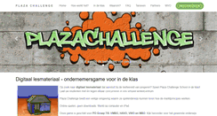 Desktop Screenshot of plazachallengeschool.nl