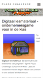 Mobile Screenshot of plazachallengeschool.nl